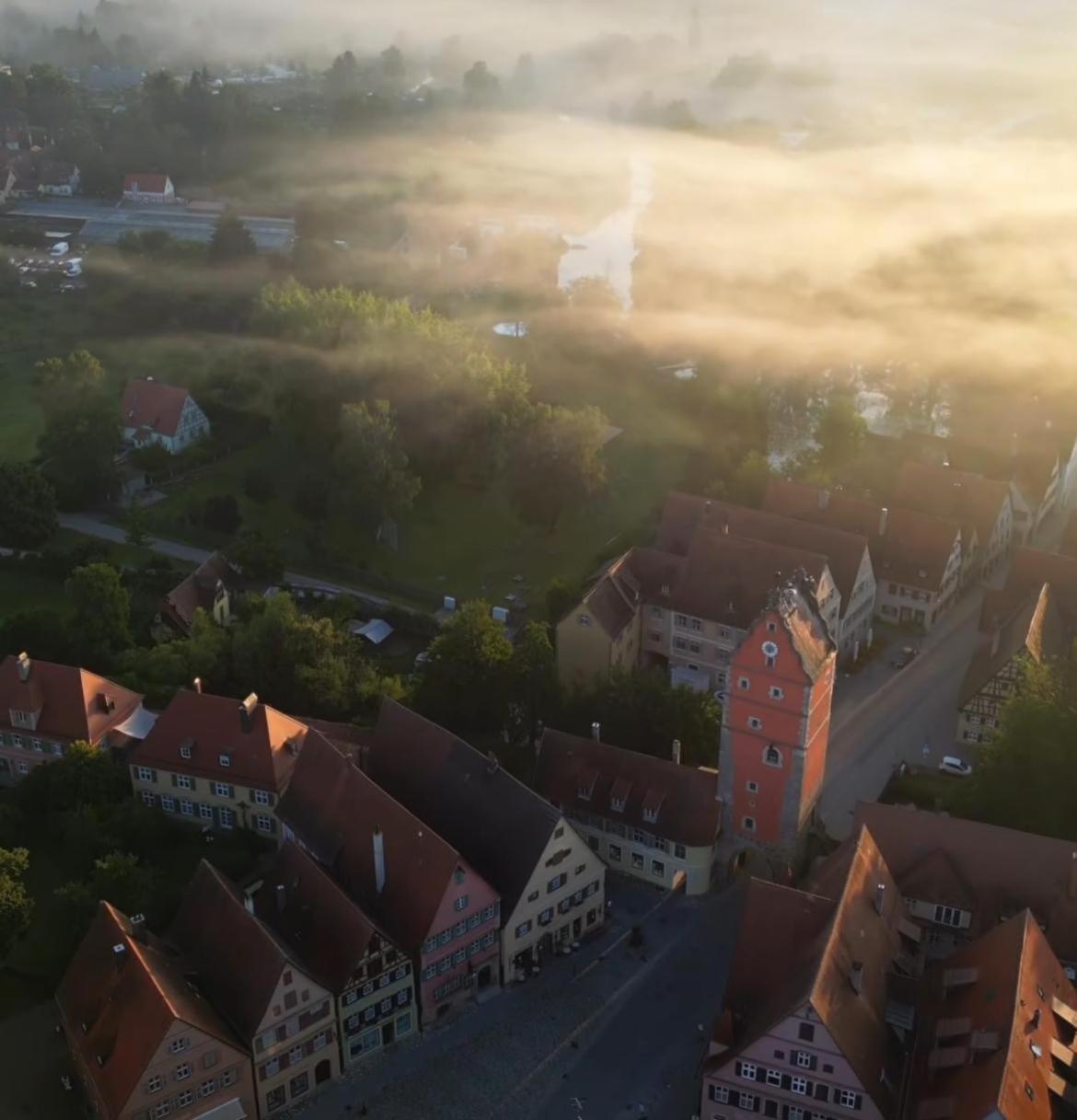 Апартаменты Dornroeschen Динкельсбюль Экстерьер фото